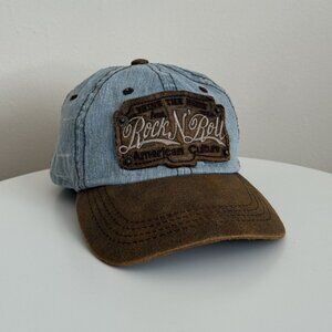 Vintage 00’s Rock N’ Roll American Culture Denim Men’s Cap